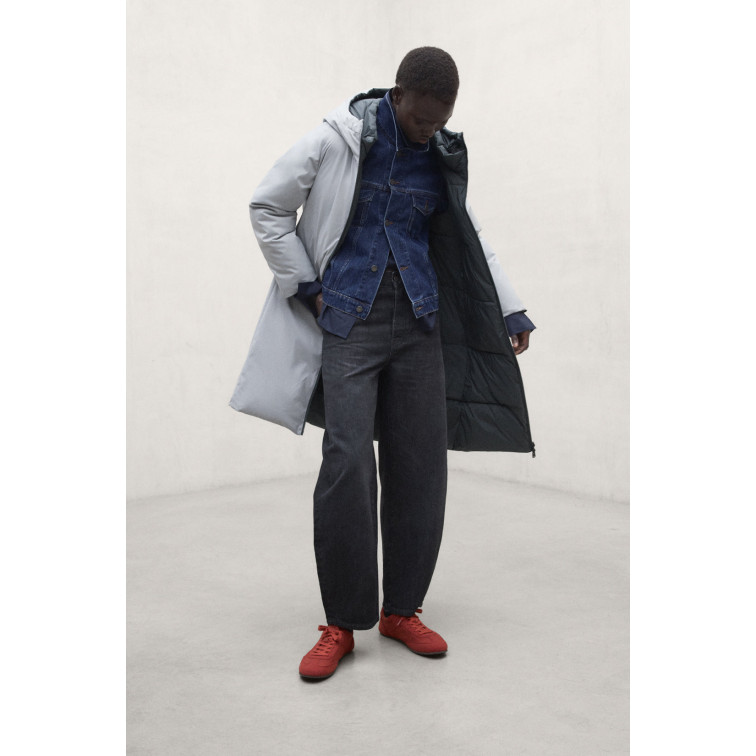 manteau femme  ecoalf baru reversible jacket woman