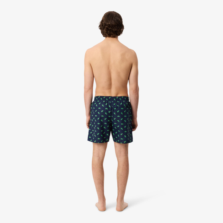 slip de bain homme  lacoste shorts de bain mi-longs homme