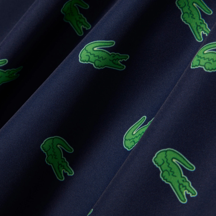 slip de bain homme  lacoste shorts de bain mi-longs homme