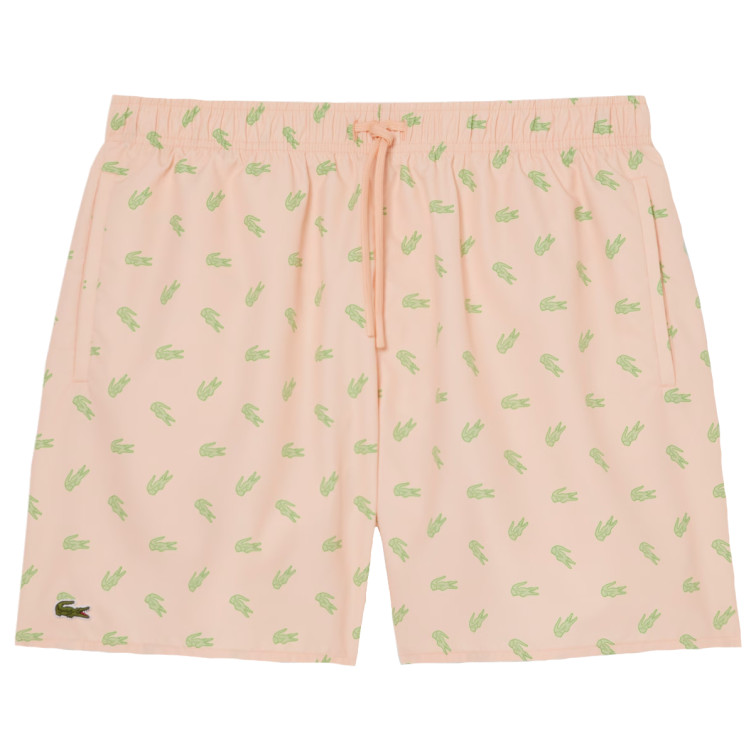 slip de bain homme  lacoste shorts de bain mi-longs homme