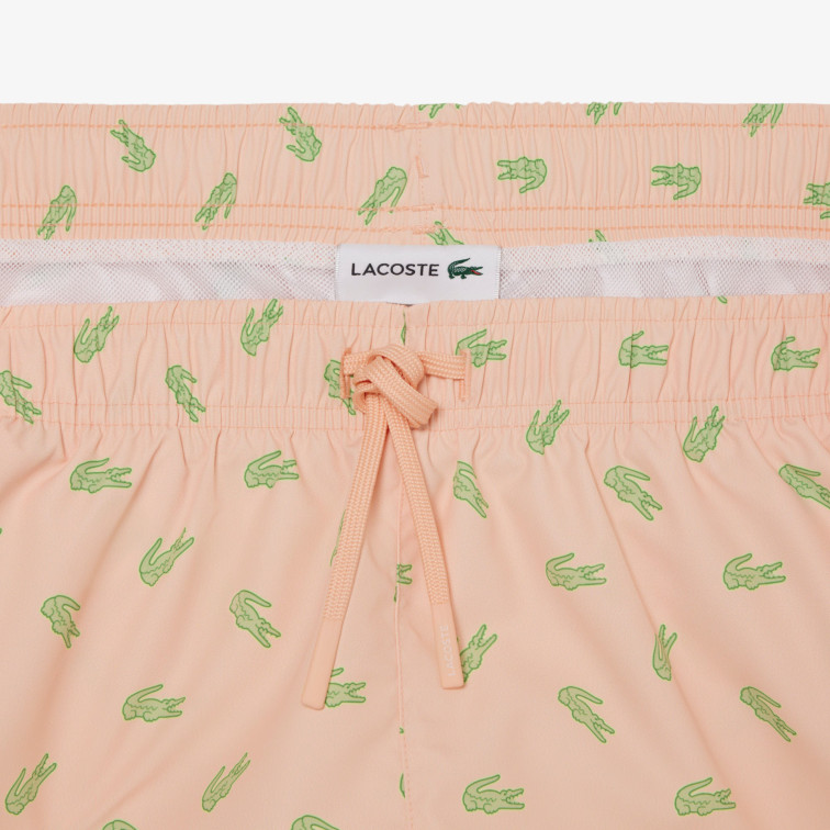 slip de bain homme  lacoste shorts de bain mi-longs homme