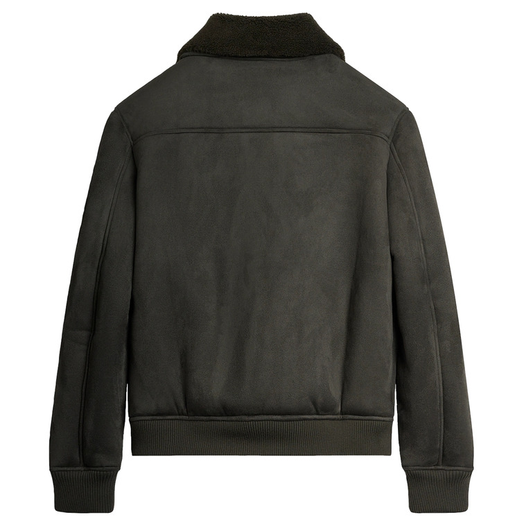 cazadora homme  antony morato coat regular fit in knit faux