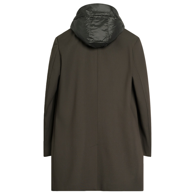 cazadora homme  antony morato coat regular fit in viscose bl