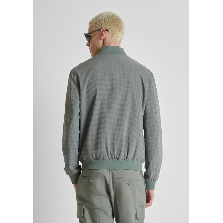 cazadora homme  antony morato bomber regular fit in  nylon f