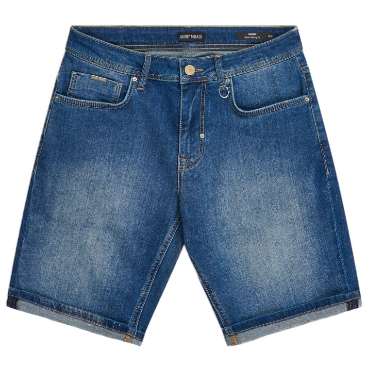 le short homme  antony morato denim short randy skinny fit i