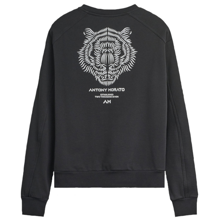 sweat-shirt homme  antony morato sweatshirt relaxed fit in sust