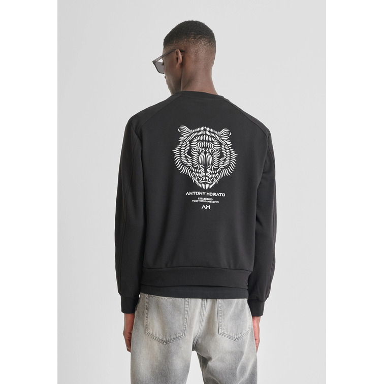 sweat-shirt homme  antony morato sweatshirt relaxed fit in sust
