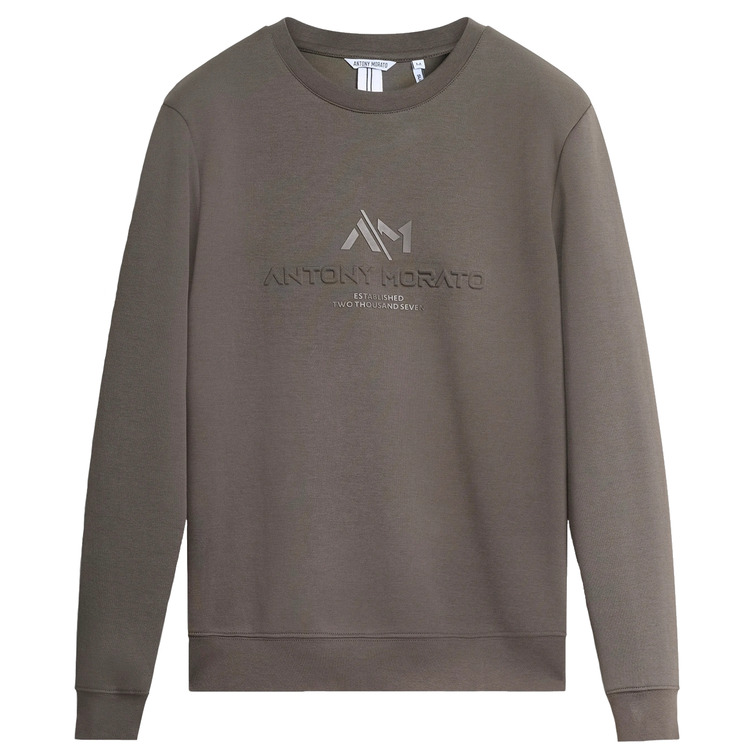 sweat-shirt homme  antony morato sweatshirt slim fit in interlo