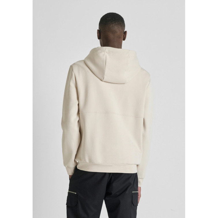 sweat-shirt homme  antony morato hoodie relaxed fit in interloc