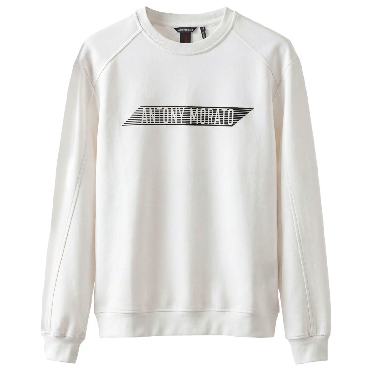sweat-shirt homme  antony morato sweatshirt relaxed fit in sust