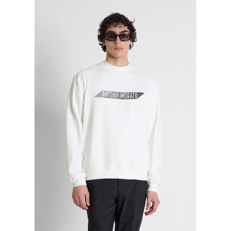 sweat-shirt homme  antony morato sweatshirt relaxed fit in sust