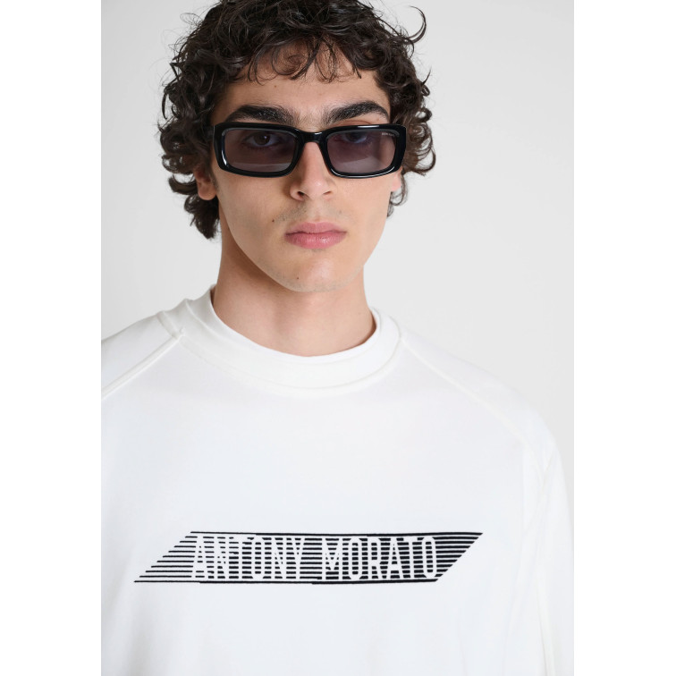 sweat-shirt homme  antony morato sweatshirt relaxed fit in sust