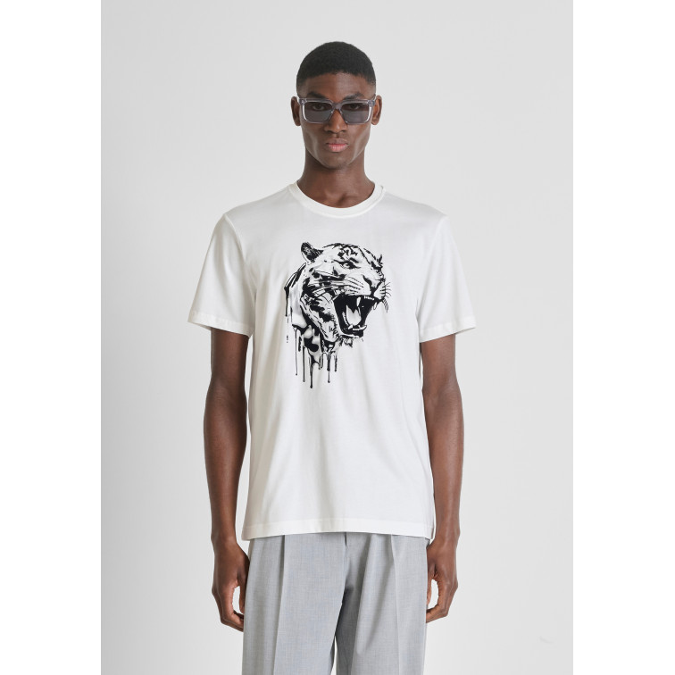 t-shirt homme  antony morato t-shirt regular fit in light
