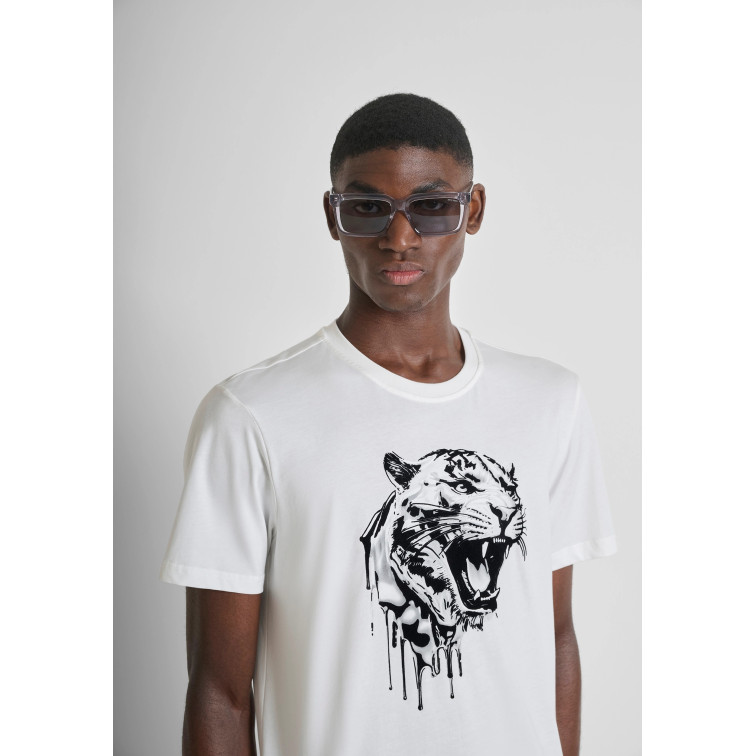 t-shirt homme  antony morato t-shirt regular fit in light
