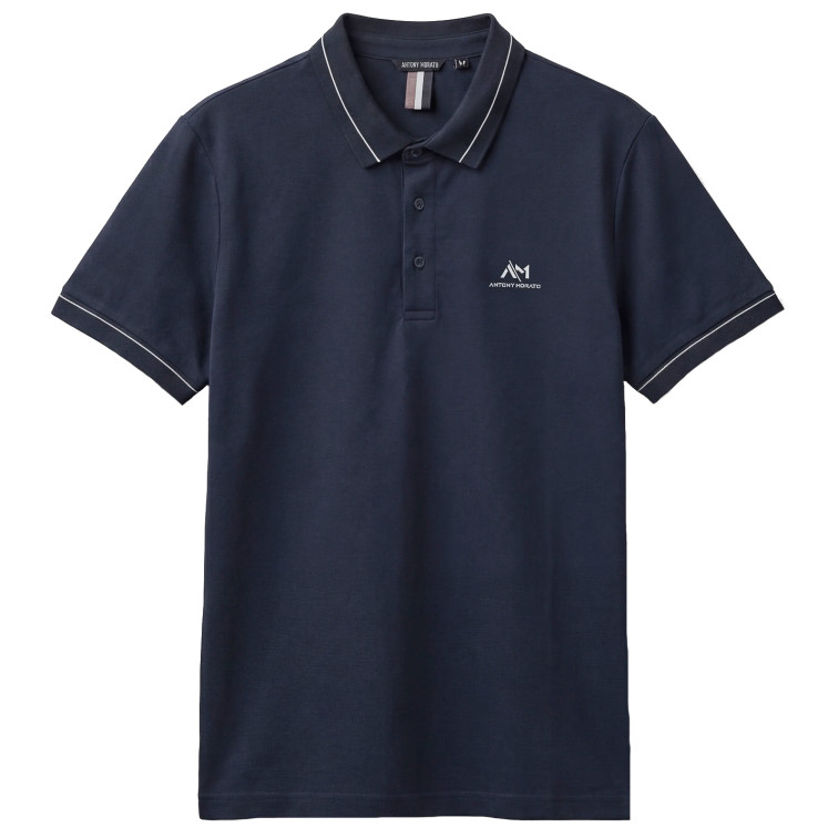 t-shirt homme  antony morato pôle regular fit in mercerized