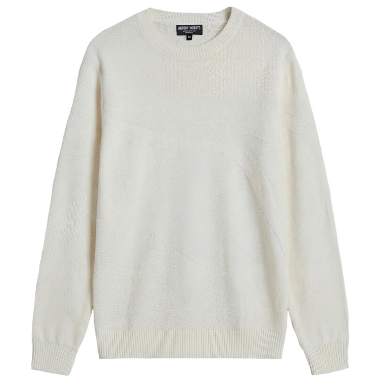 maillot homme  antony morato sweater regular fit in soft co
