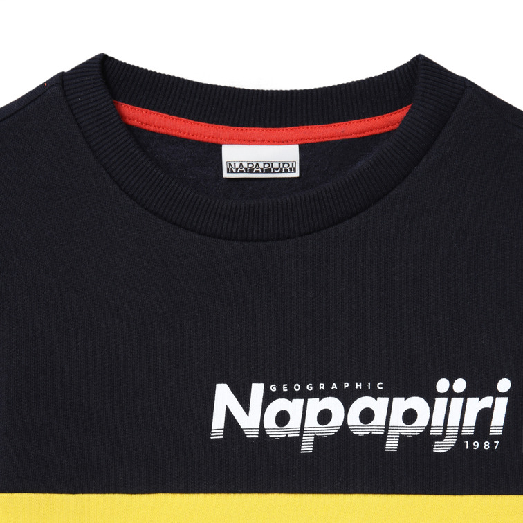 sweat-shirt garçon  napapijri k baloy cb blue dazzling