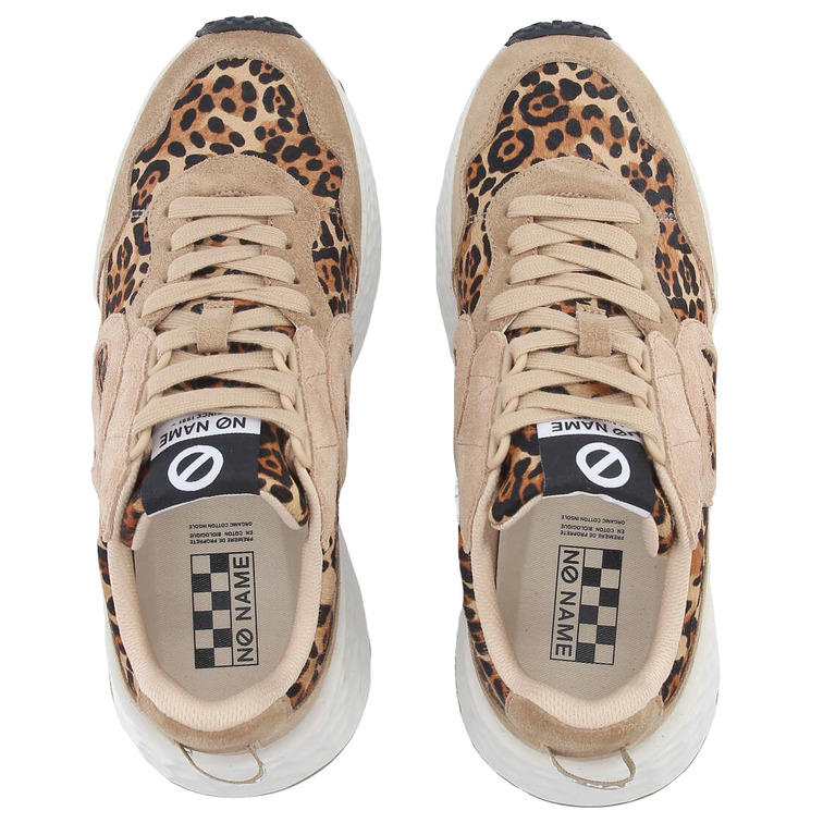 chaussure femme  noname carter jogger w   suede/pony l