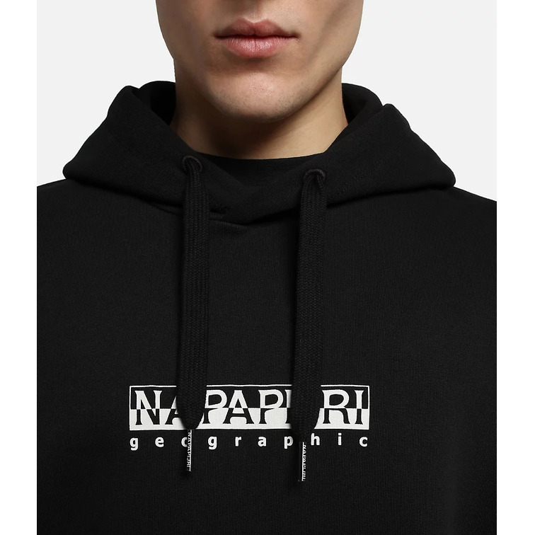 sweat-shirt homme  napapijri b-box h s 1 black 041