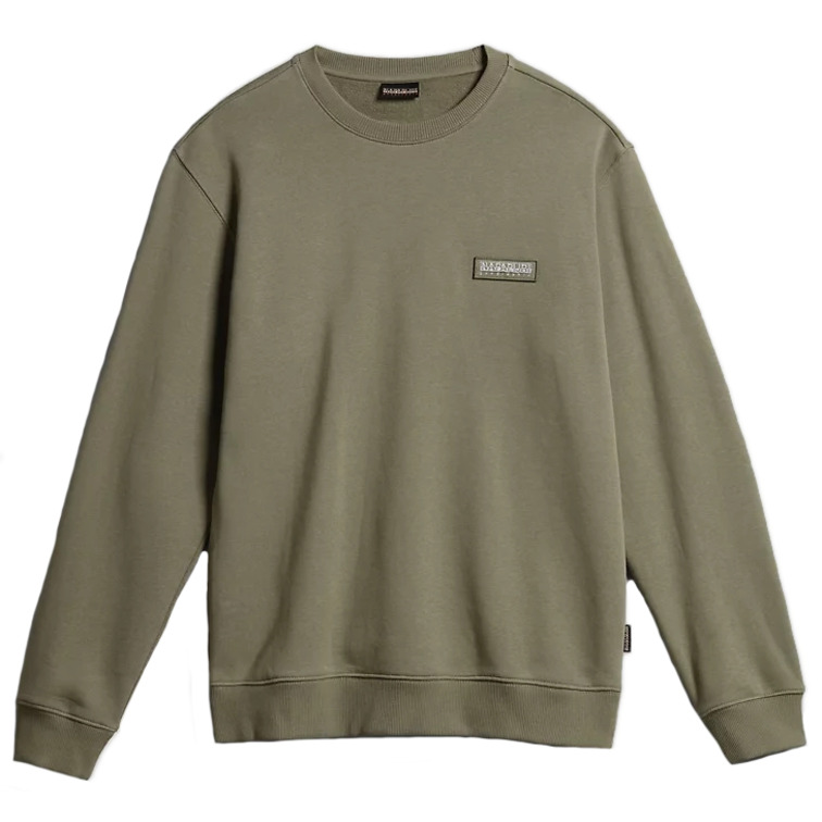 sweat-shirt homme  napapijri b-morgex c 1 green lichen