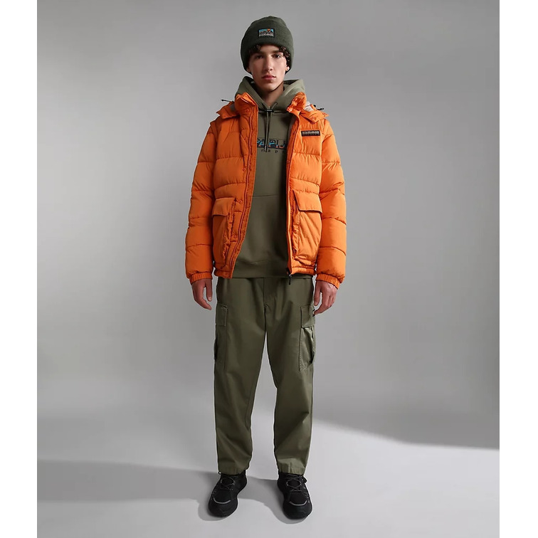 sweat-shirt homme  napapijri b-telemark h green lichen