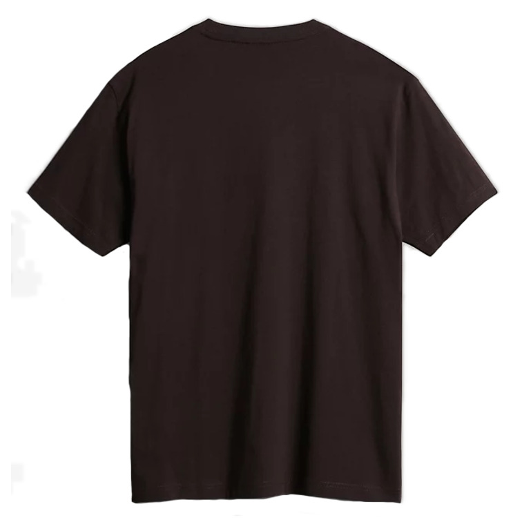 t-shirt homme  napapijri s-freestyle ss brown ebony