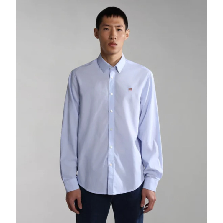 chemise homme  napapijri g-graie 1
