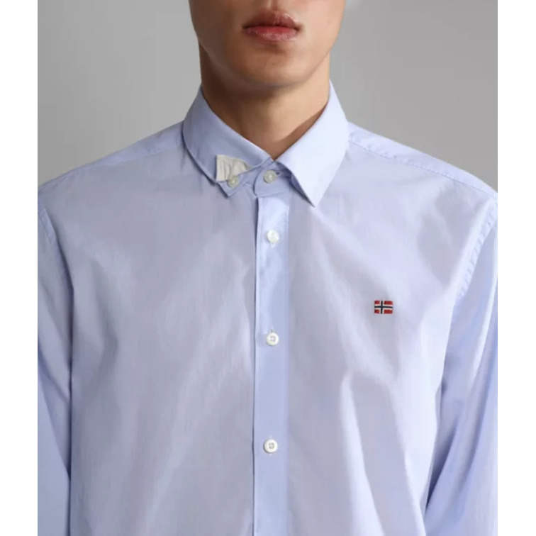 chemise homme  napapijri g-graie 1