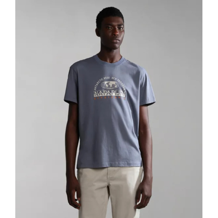 t-shirt homme  napapijri s-macas ss