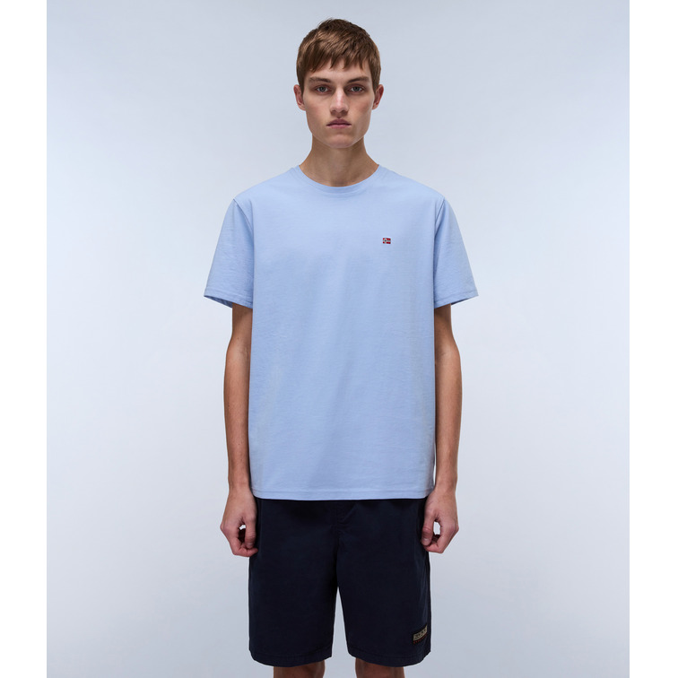 t-shirt homme  napapijri salis ss sum i83 soft chambr i