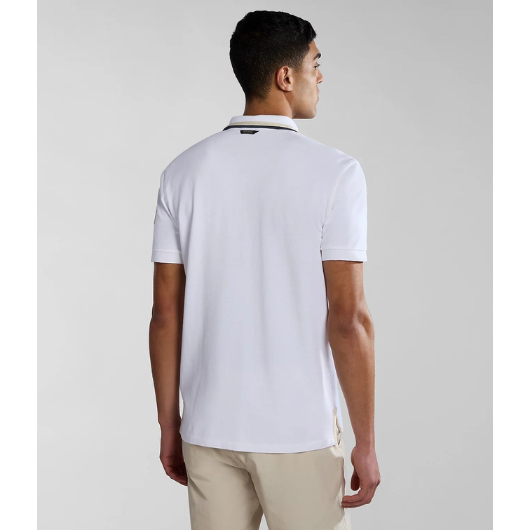 pôle homme  napapijri gandy 4 bright white 002