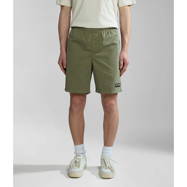 le short homme  napapijri n-boyd green lichen