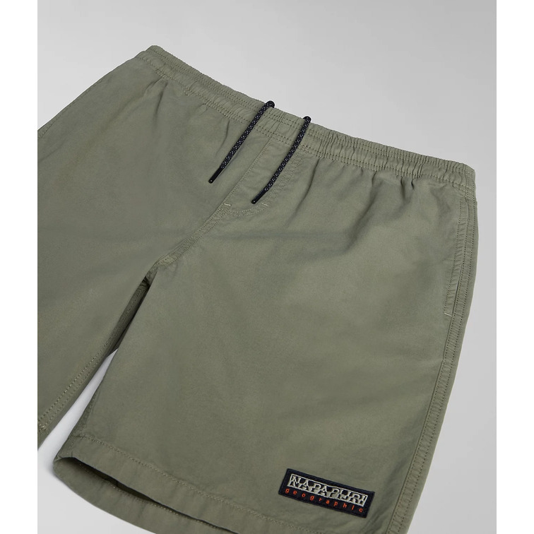 le short homme  napapijri n-boyd green lichen