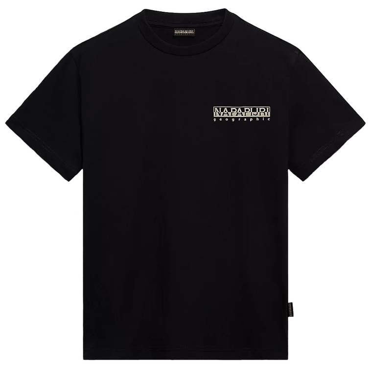 t-shirt homme  napapijri s-gouin black 041