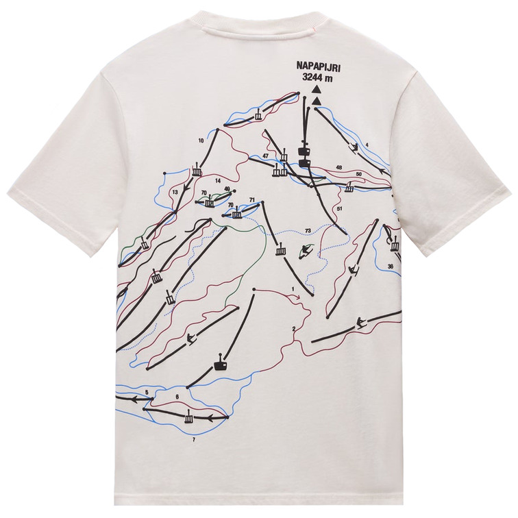 t-shirt homme  napapijri s-fiemme ss