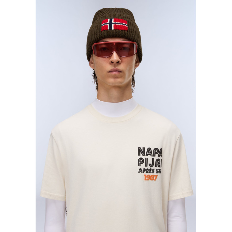 t-shirt homme  napapijri s-fiemme ss