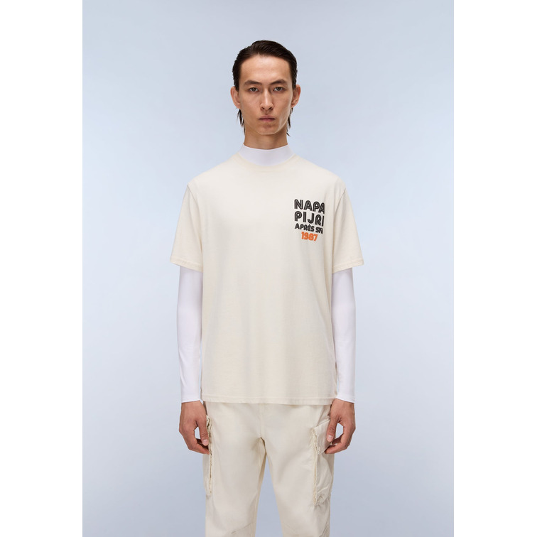 t-shirt homme  napapijri s-fiemme ss