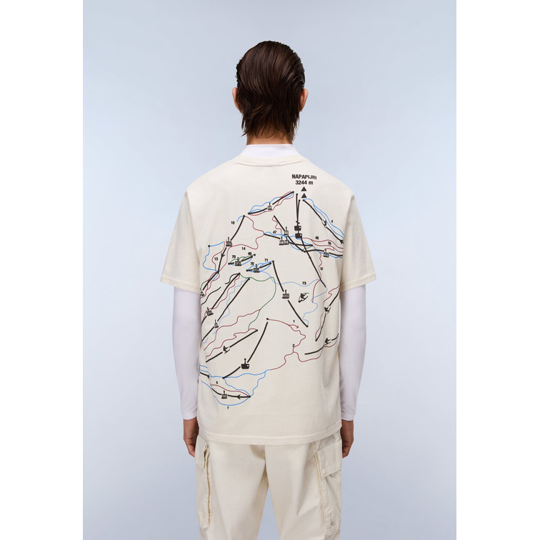 t-shirt homme  napapijri s-fiemme ss