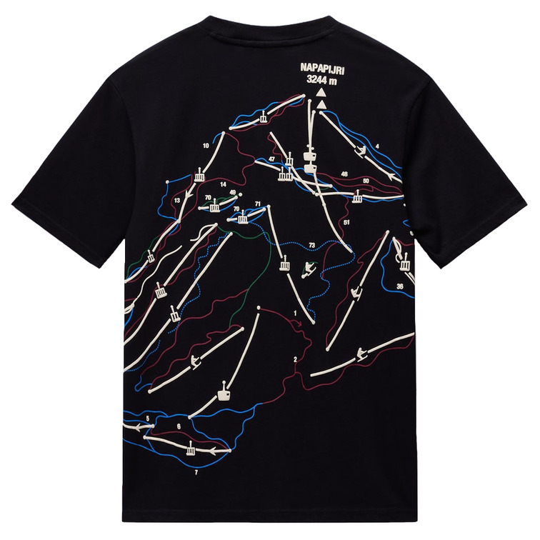 t-shirt homme  napapijri s-fiemme ss