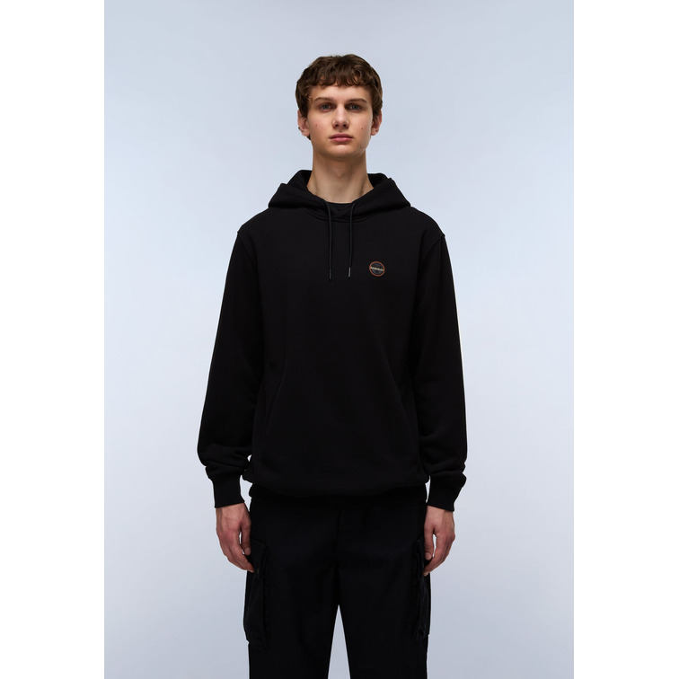 sweat-shirt homme  napapijri b-badge h black beauty