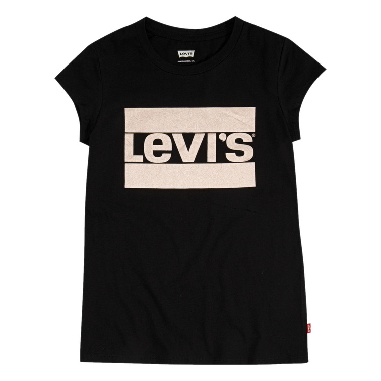 t-shirt fille  levi's junior sportswear logo