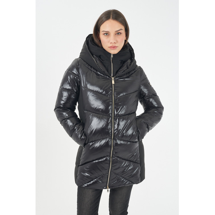 manteau femme  yes zee cappotto donna trapuntato con