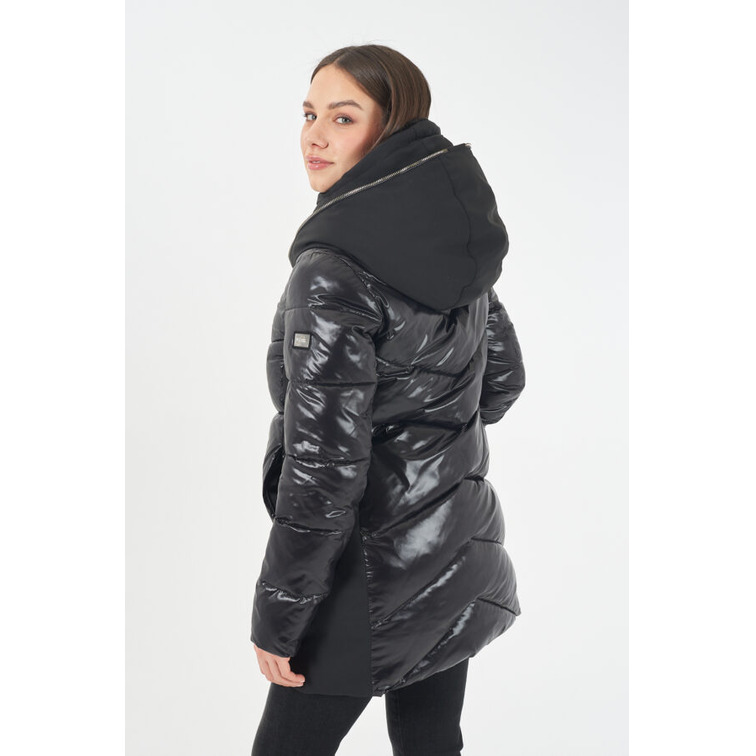 manteau femme  yes zee cappotto donna trapuntato con