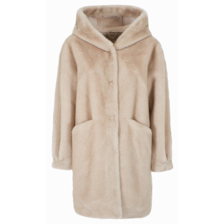 manteau femme  yes zee cappotto donna con cappuccio