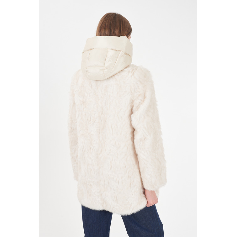 manteau femme  yes zee cappotto donna con finto gilet
