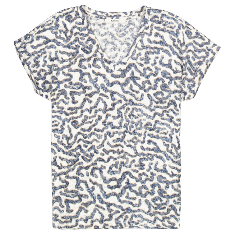 t-shirt femme  garcia jeans ladies t-shirt ss