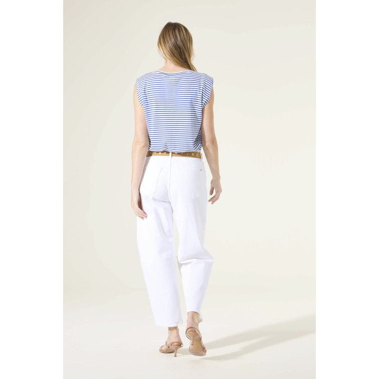 t-shirt femme  garcia jeans ladies t-shirt ss