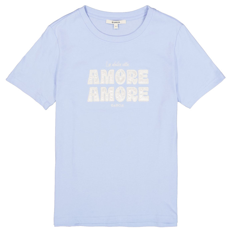 t-shirt femme  garcia jeans ladies t-shirt ss