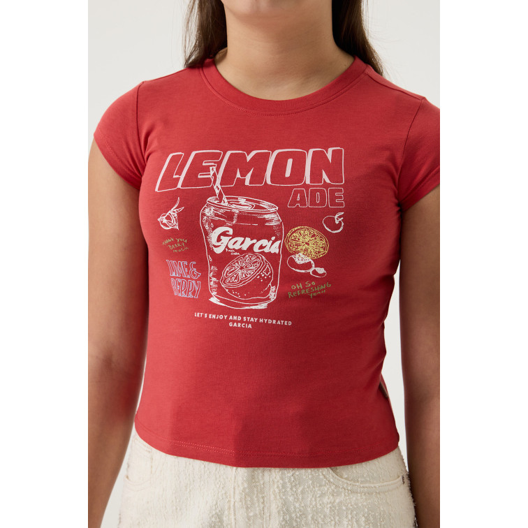 t-shirt fille  garcia jeans girls t-shirt ss