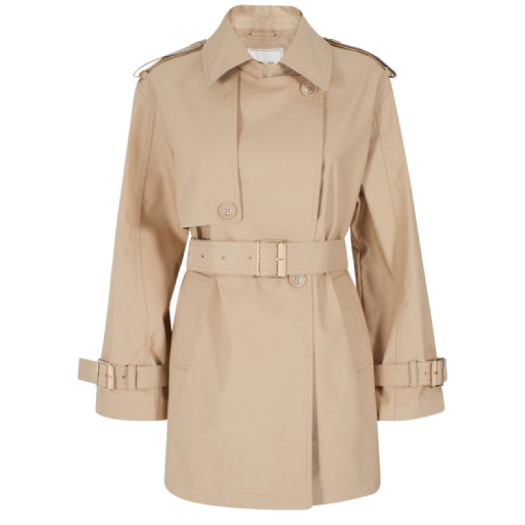 manteau femme  yes zee trench donna con cintura